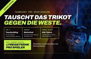 Tauscht das Trikot gegen die Weste – Das ultimative Teamevent für Sportvereine!